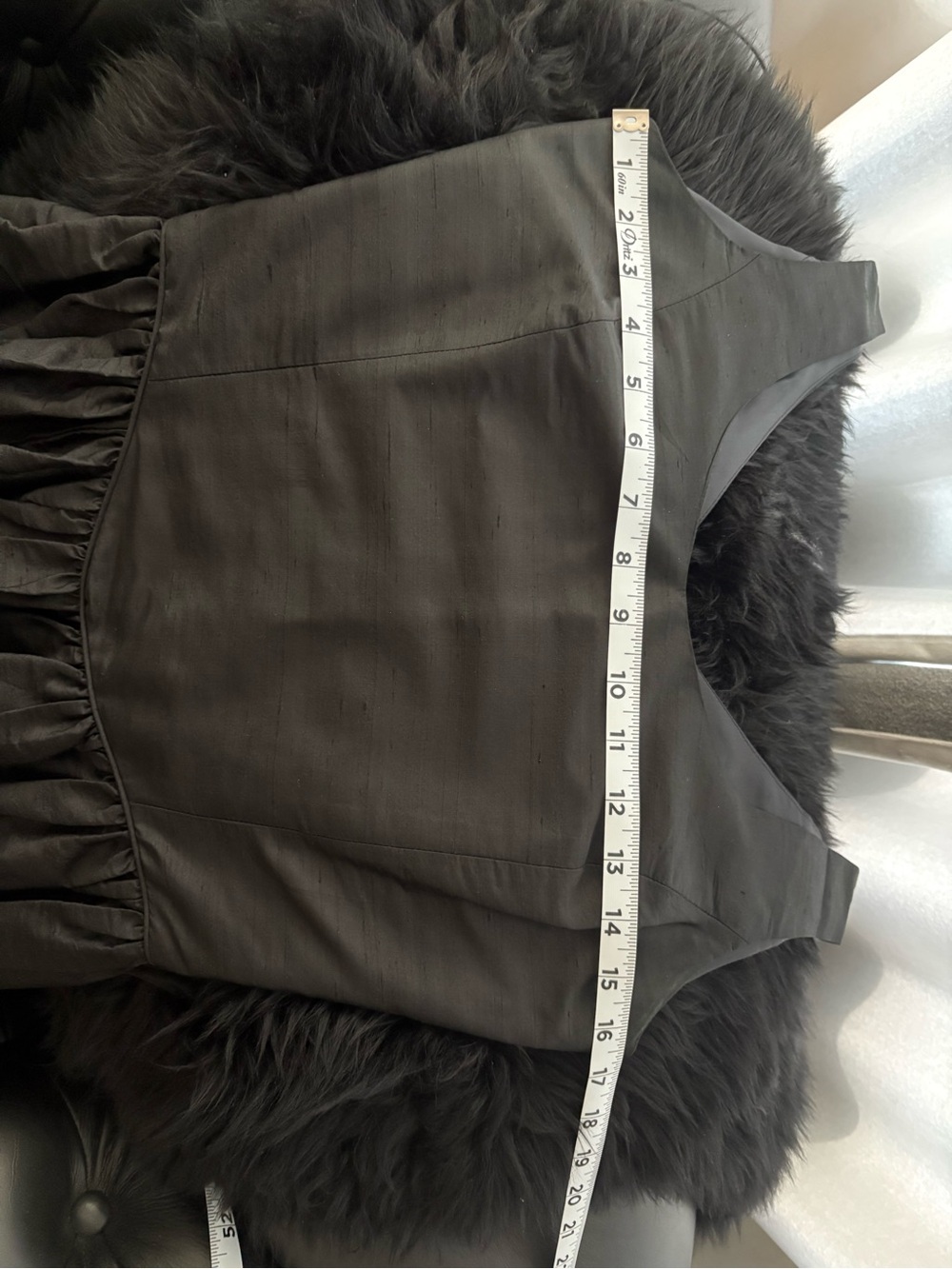 Gorgeous Silk Laura Ashley Black Maxi dress - Picture 9 of 10